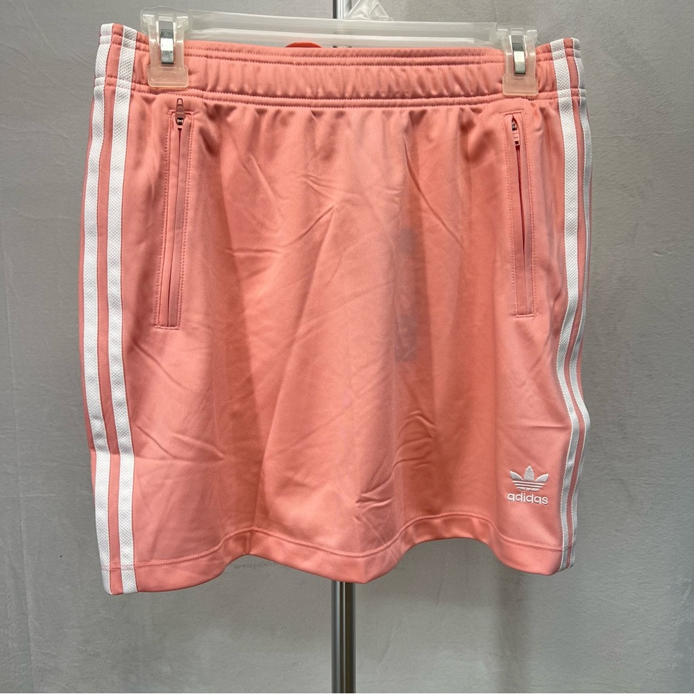 Adidas Girl’s‎ Coral Skort with White Stripes